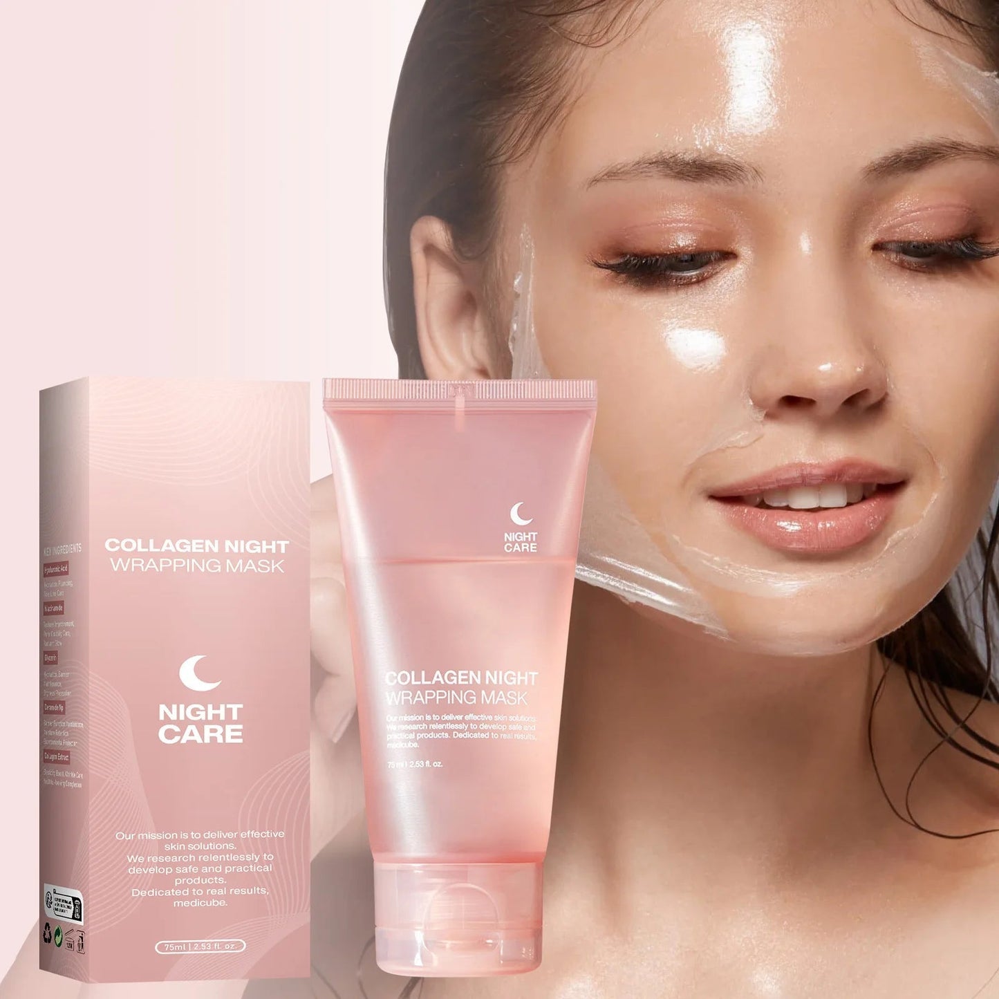 Masque de Nuit Collagène – Effet Lifting & Éclat Instantané