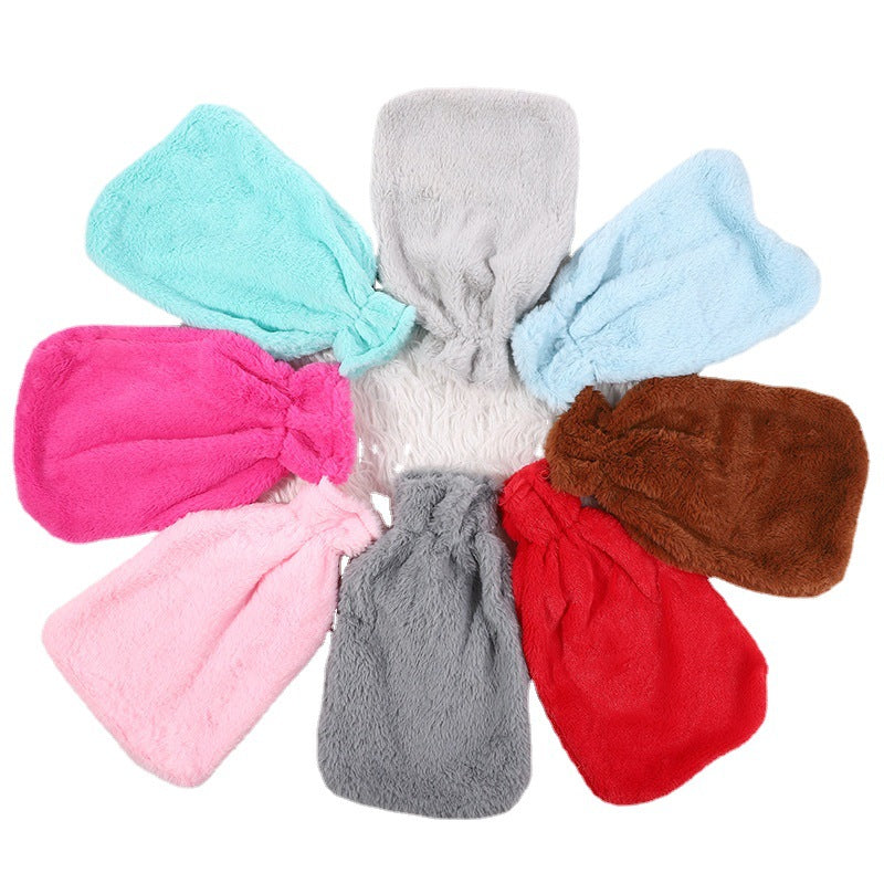 Bouillotte d’eau chaude 2L avec housse peluche